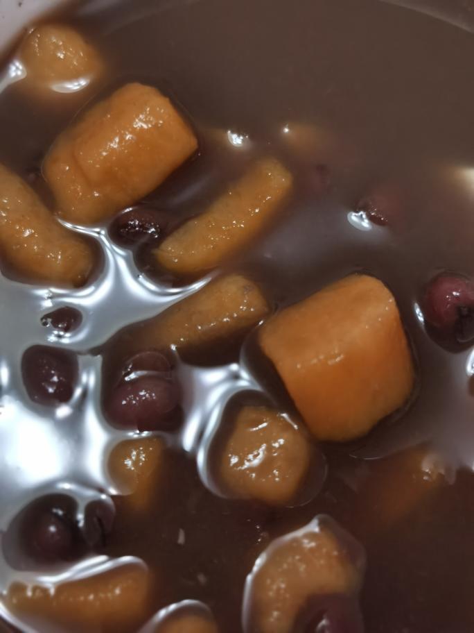 番薯红豆陈皮糖水的做法