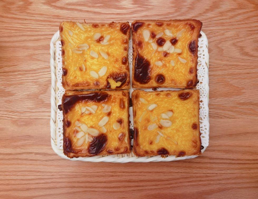 零失败快手岩烧乳酪(熔岩吐司)十分钟网红早餐，好吃哭