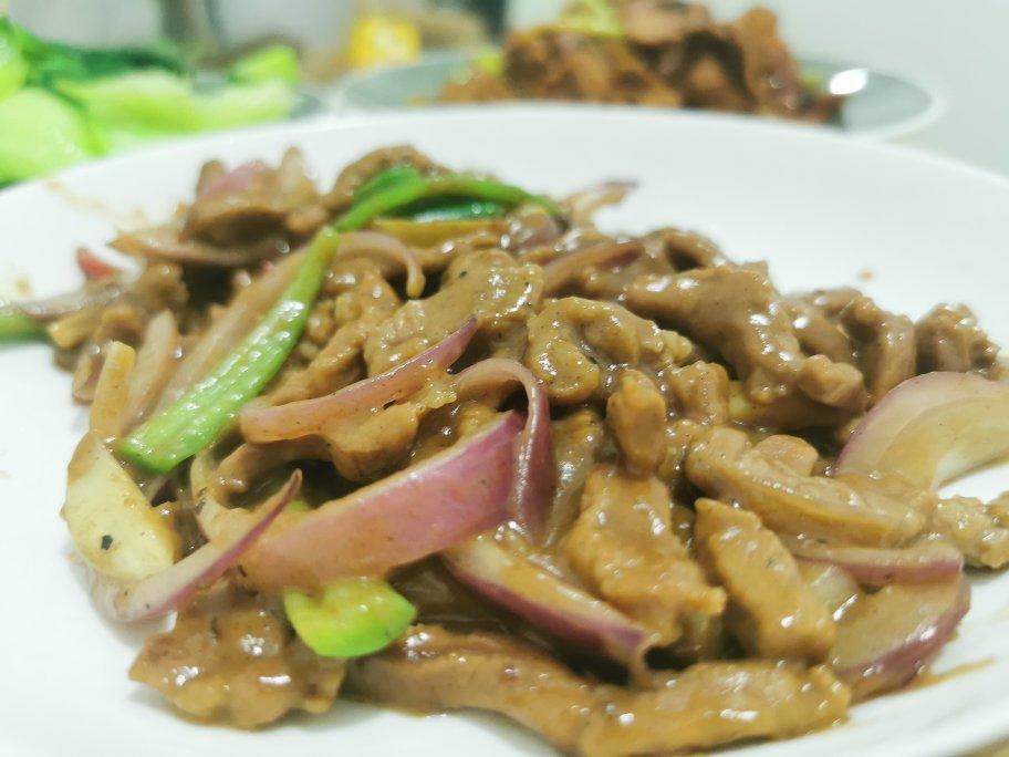 黑椒牛柳