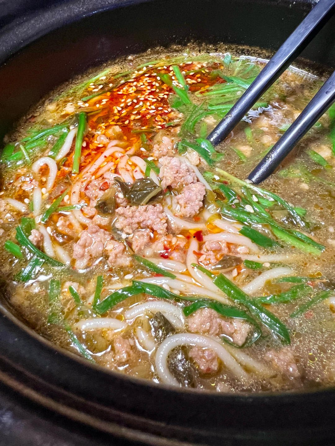 昆明小锅米线（视频在最后）