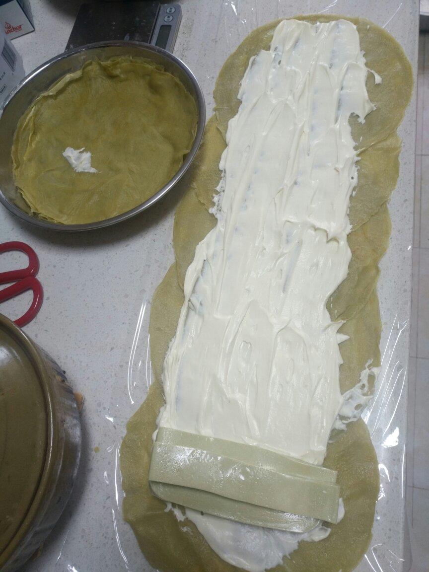 抹茶奶冻毛巾卷【曼食慢语】