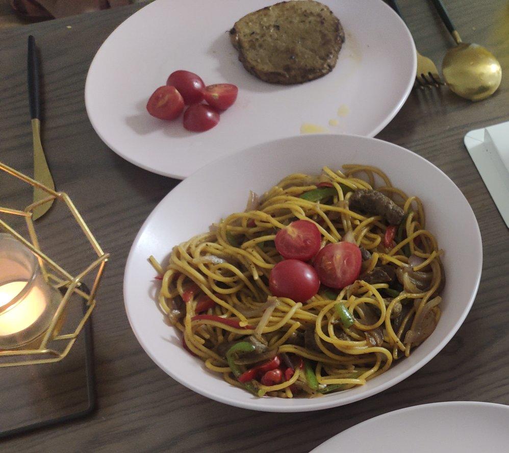 比餐厅好吃的黑椒牛柳意面🍝零失败简单教程