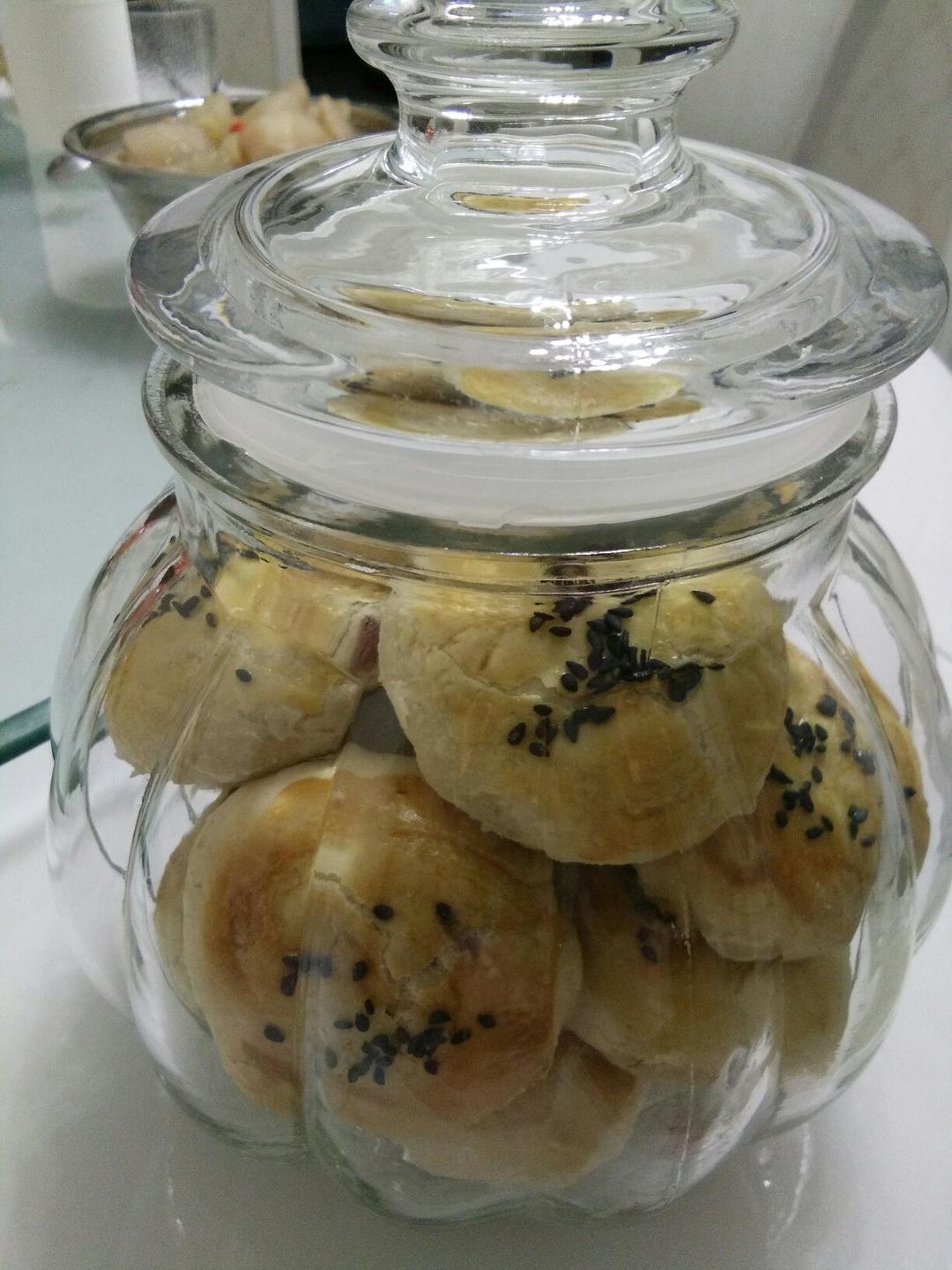 红豆酥饼（附油酥不测漏的办法）