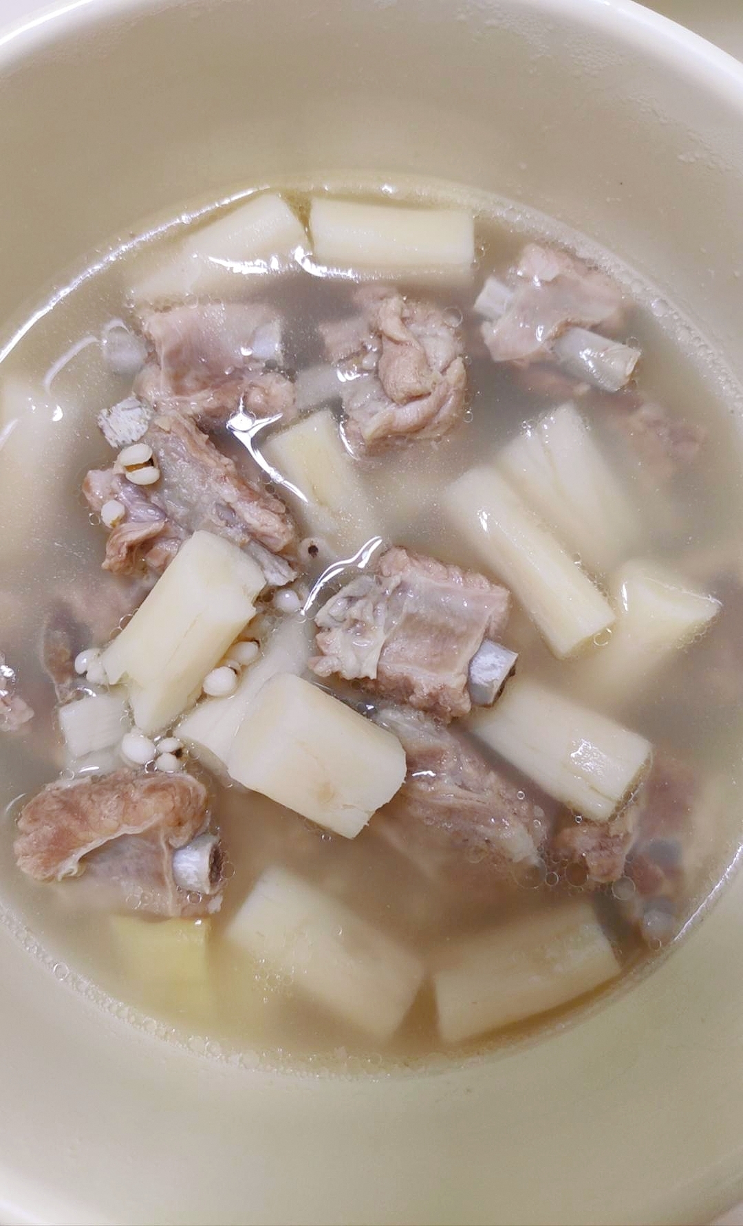 山药薏米排骨汤（高压锅版）的做法