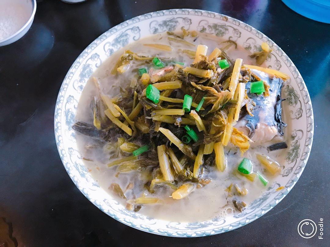 璐妈nyz做的雪菜马鲛鱼