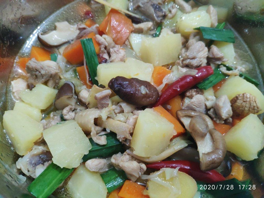 鸡腿香菇烧土豆