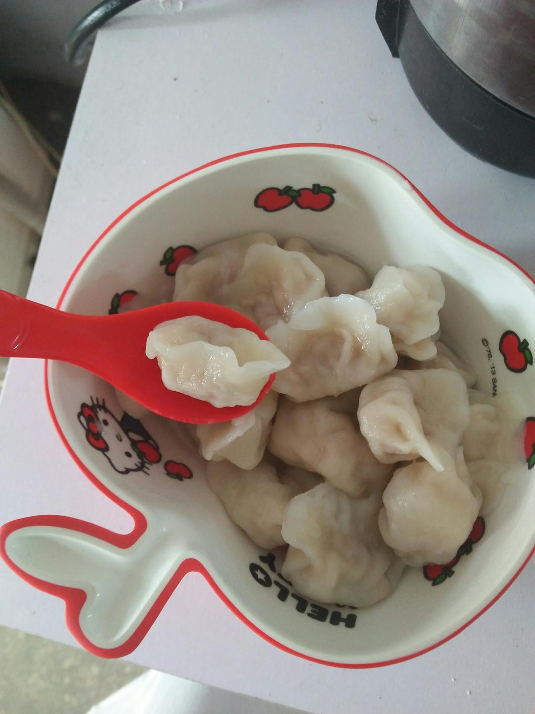 小慕颜做的迷你小水饺宝宝辅食版