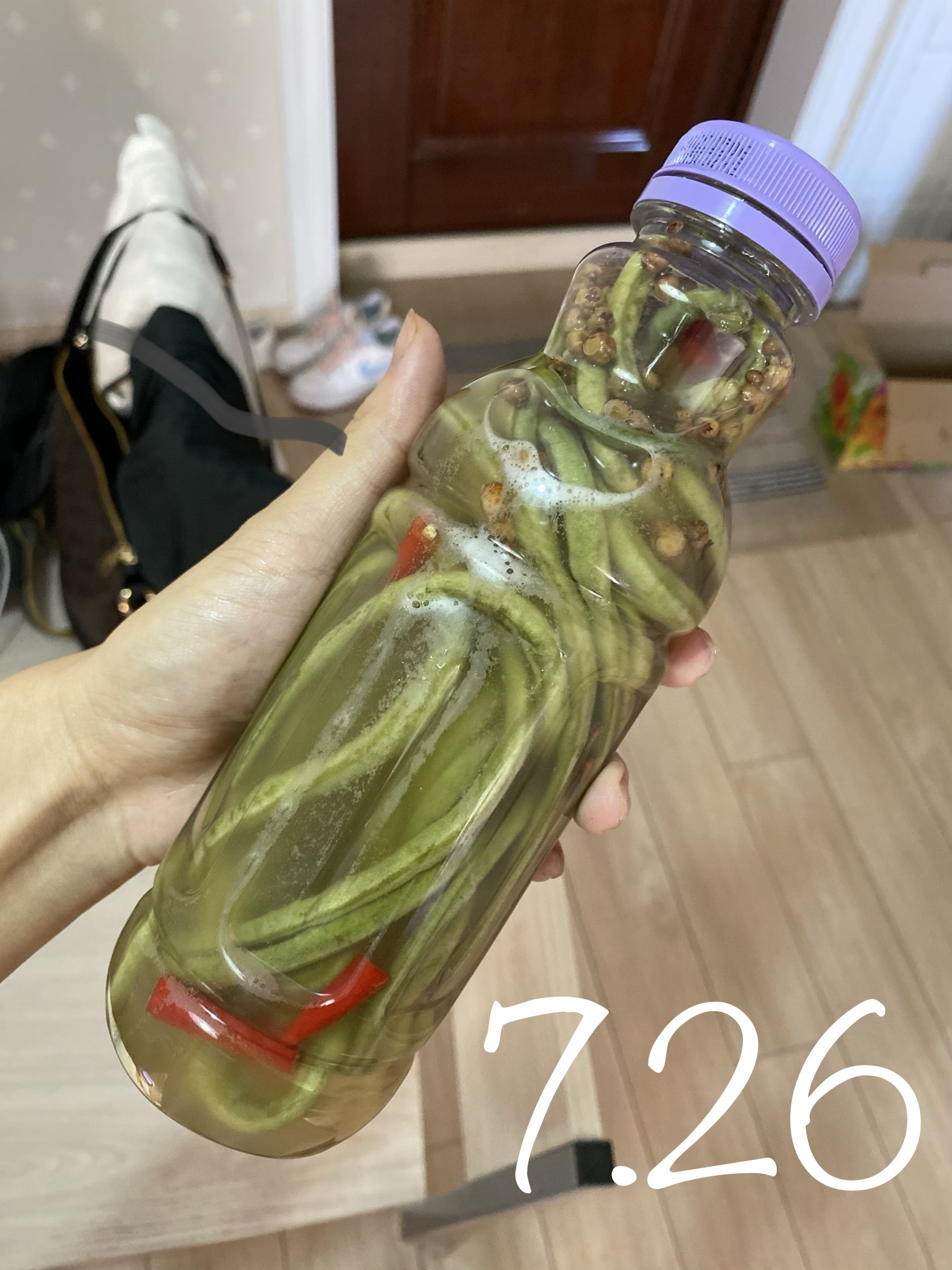 无所谓版本腌酸豆角的做法