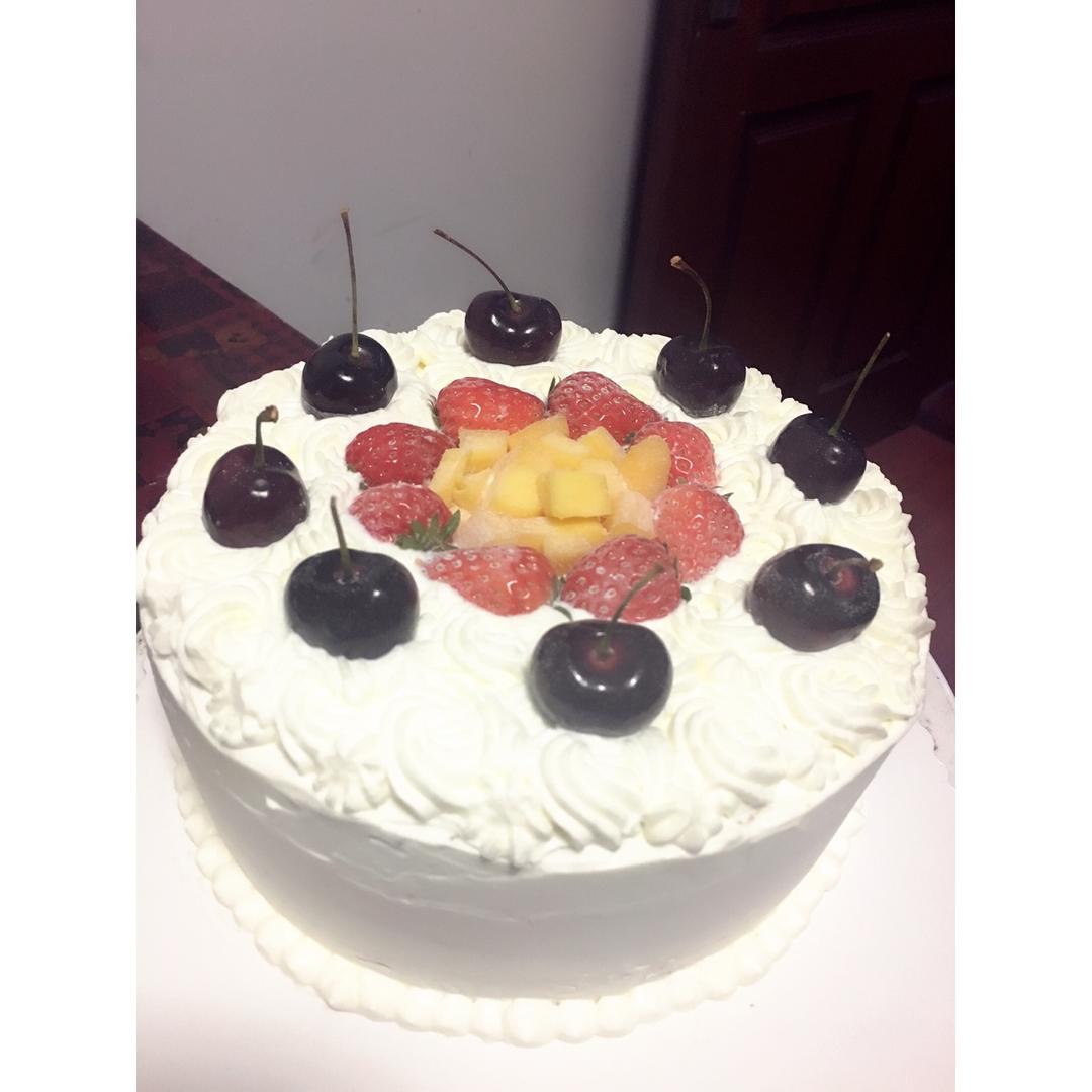 《Tinrry+》草莓奶油蛋糕（8寸配方）