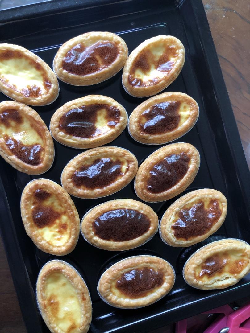 薯条薯条做的新入长帝烤箱首烤焦糖蛋挞炼乳版