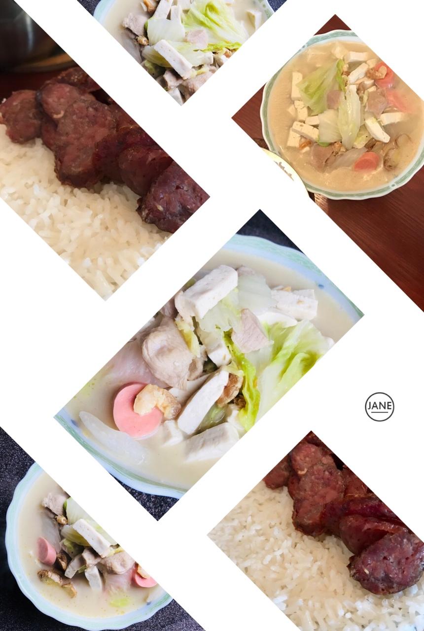 冬季家常菜：白菜炖豆腐