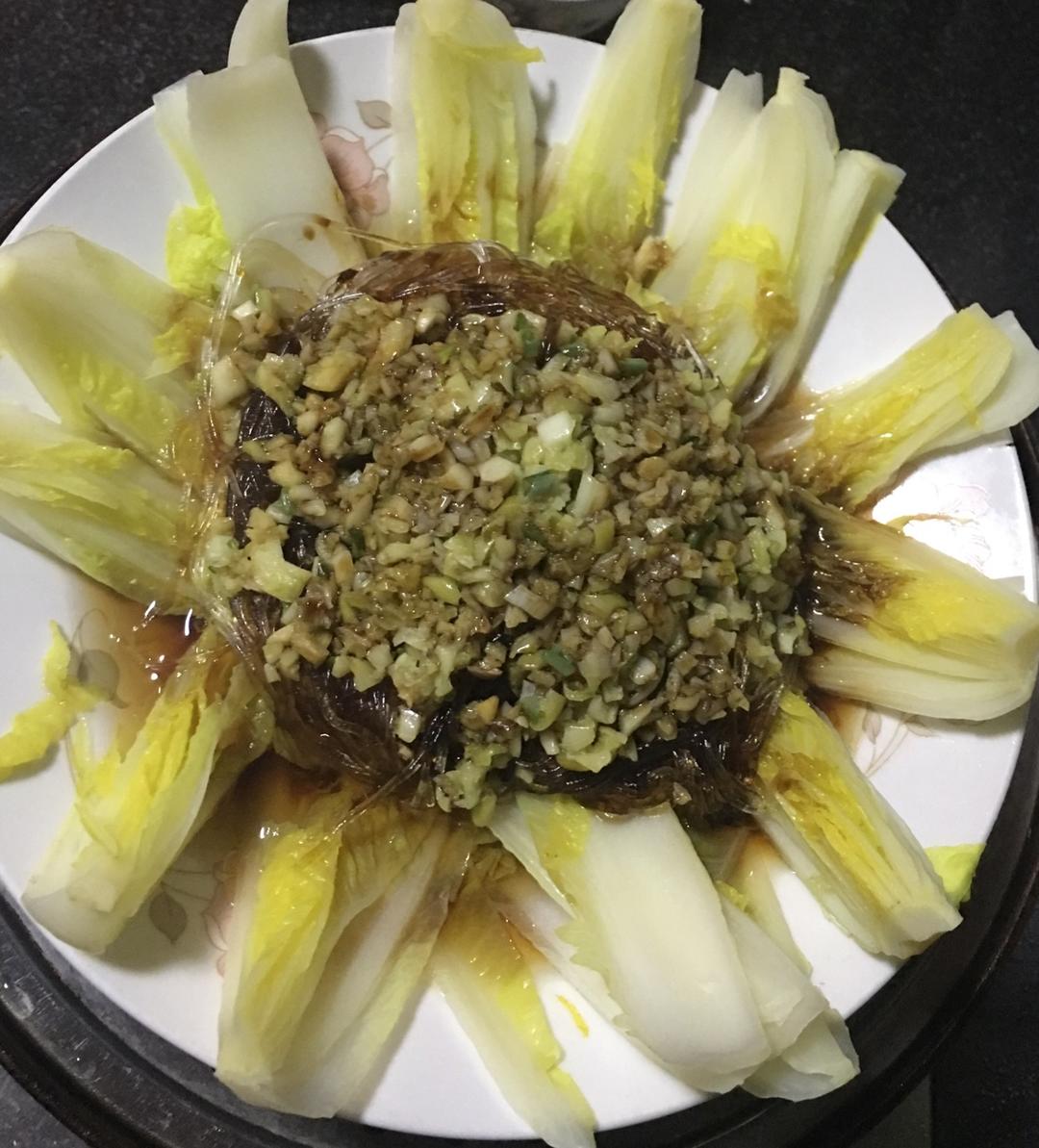 蒜蓉粉丝娃娃菜