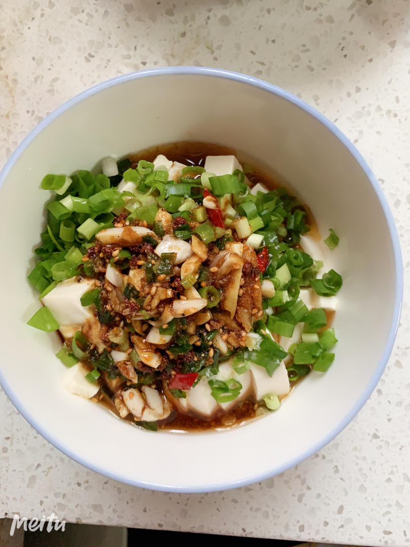 凉拌豆腐/小葱拌豆腐