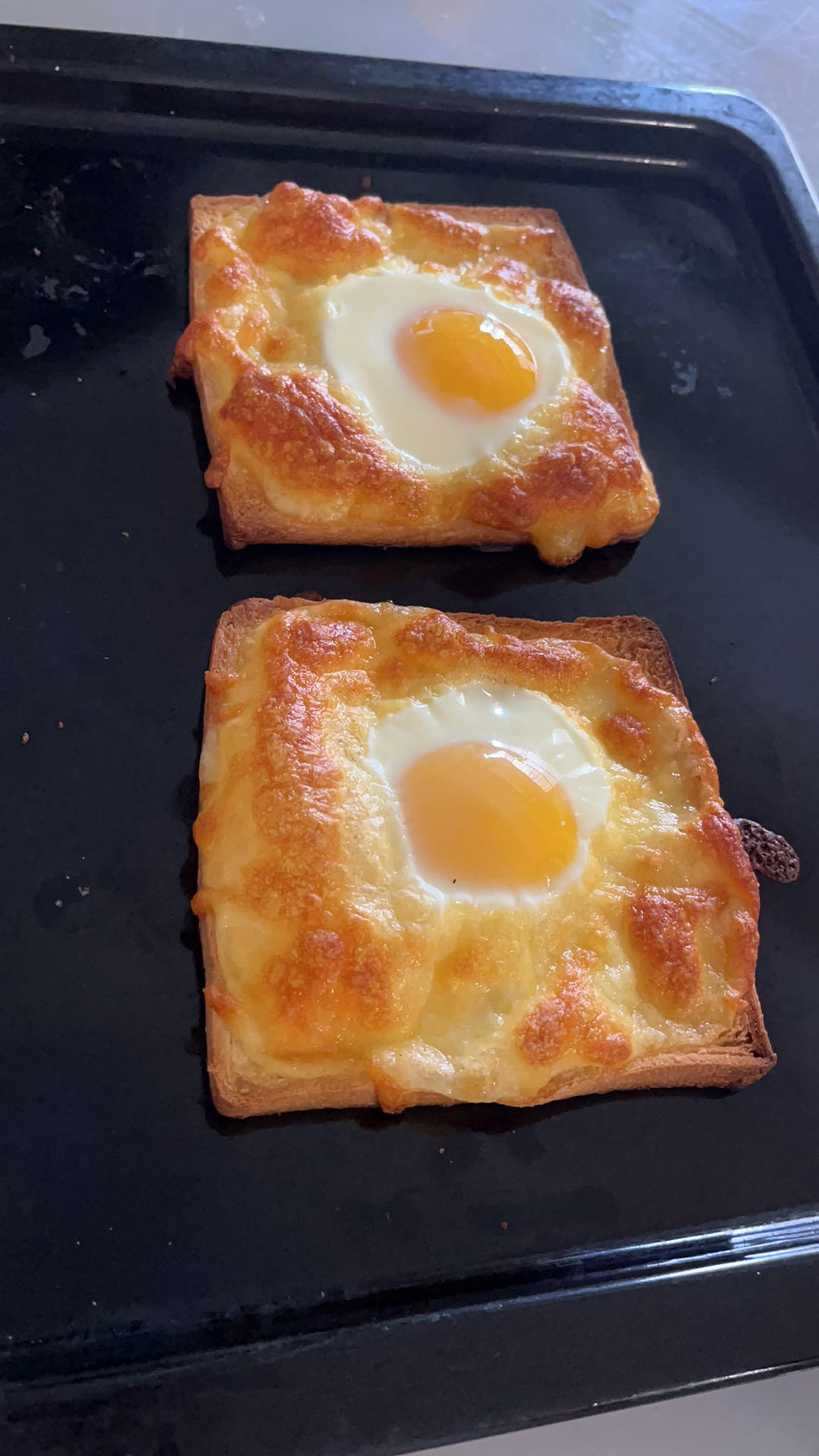 🍞🍳马苏里拉芝士蛋烤土司（完美周末早午餐2）