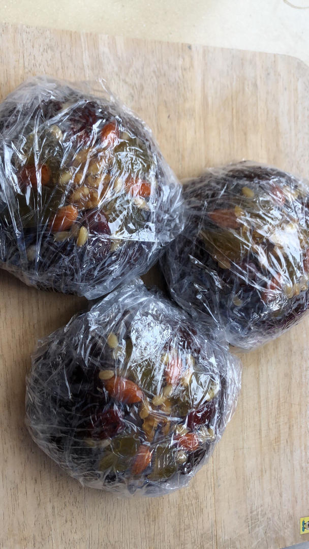 水瓶2218做的吉祥如意八宝饭