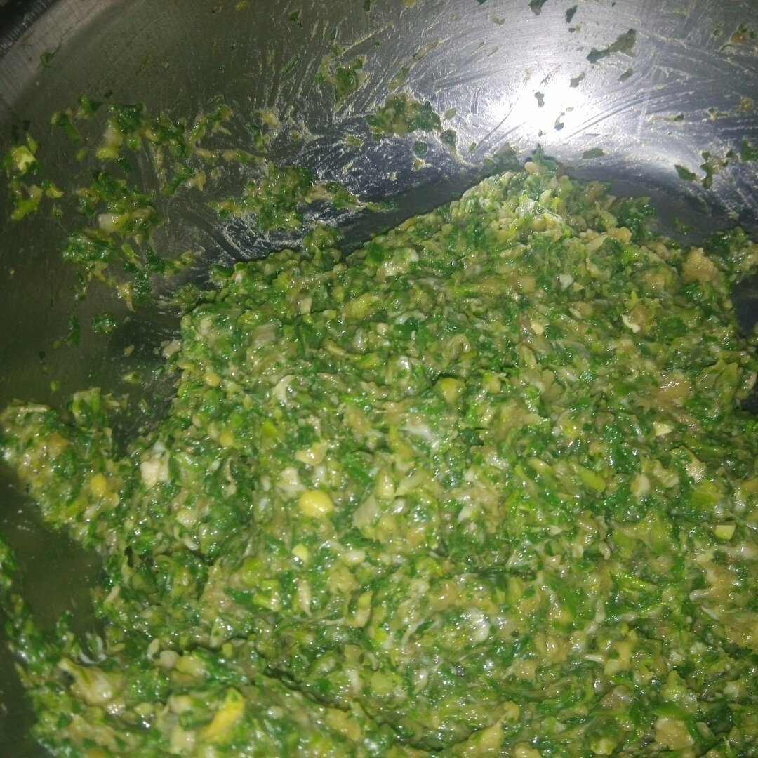 猪肉荠菜饺子