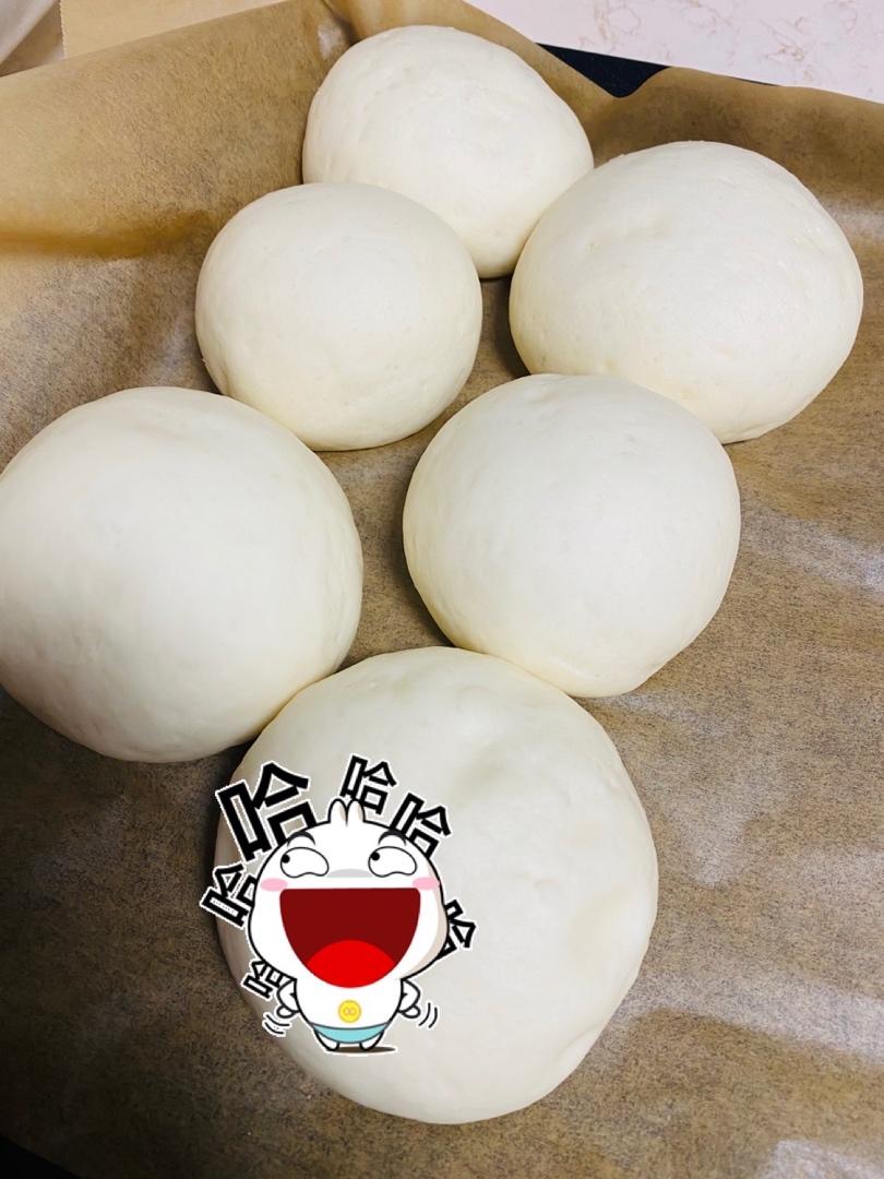 纯手工奶香馒头【无泡打粉，无添加】