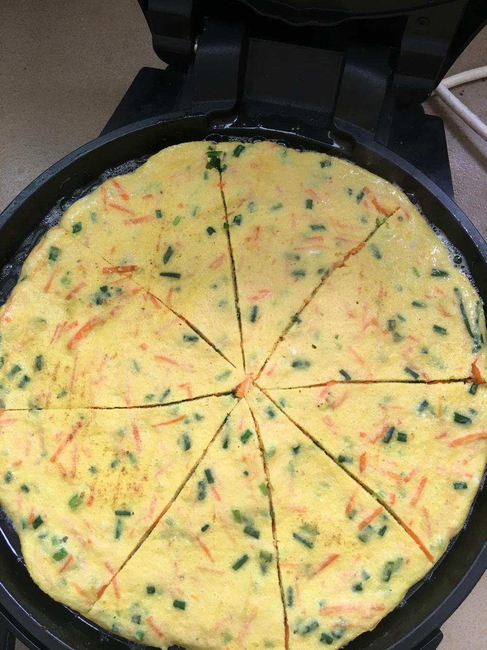 豆渣香葱小饼