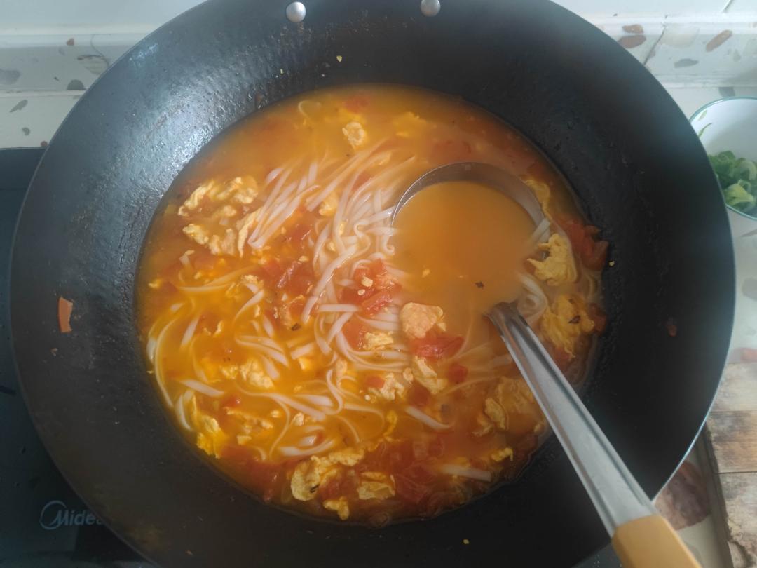 汤都要喝光的西红柿鸡蛋面