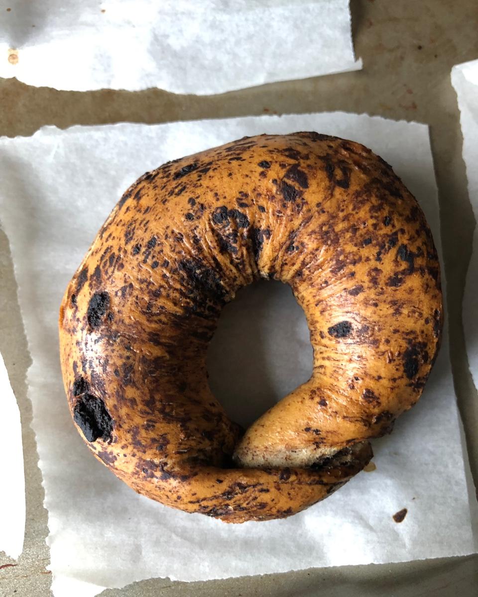 奥利奥巧克力贝果~天然酵种