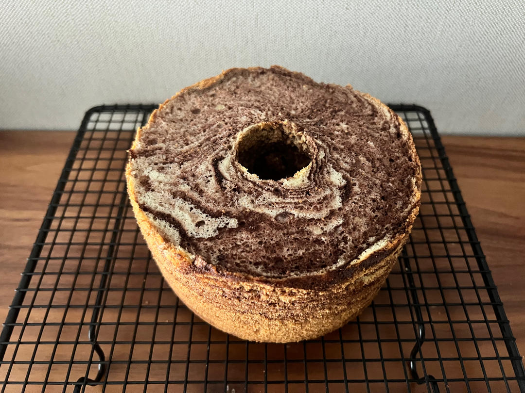 花纹戚风蛋糕（17加高中空模）