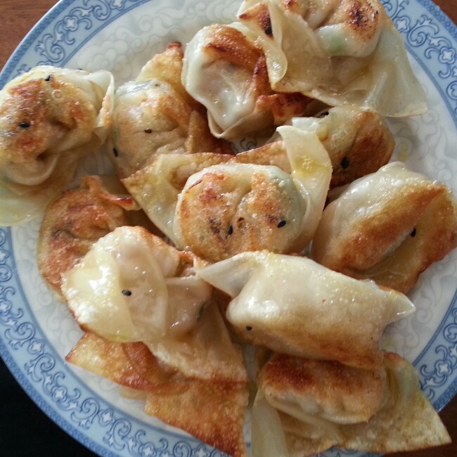 cc的小小世界做的油煎馄饨