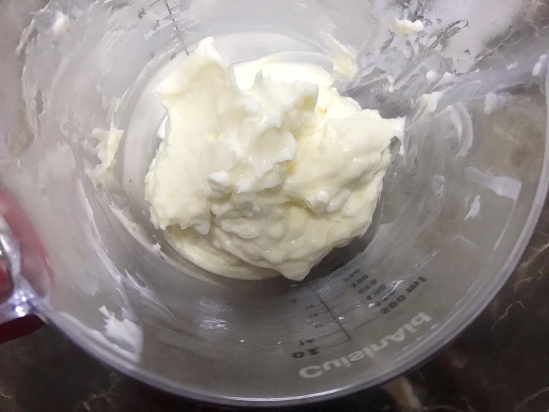 南瓜乳酪夹心面包（面包机揉手套膜）的做法 步骤4