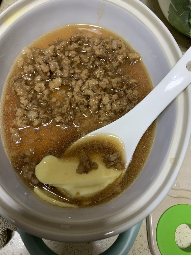 比布丁还要嫩！巨好吃又营养的肉末水蒸蛋