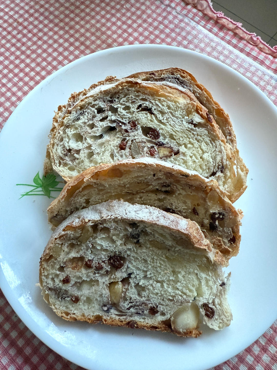 全麦坚果蔓越莓欧包~隔夜发酵