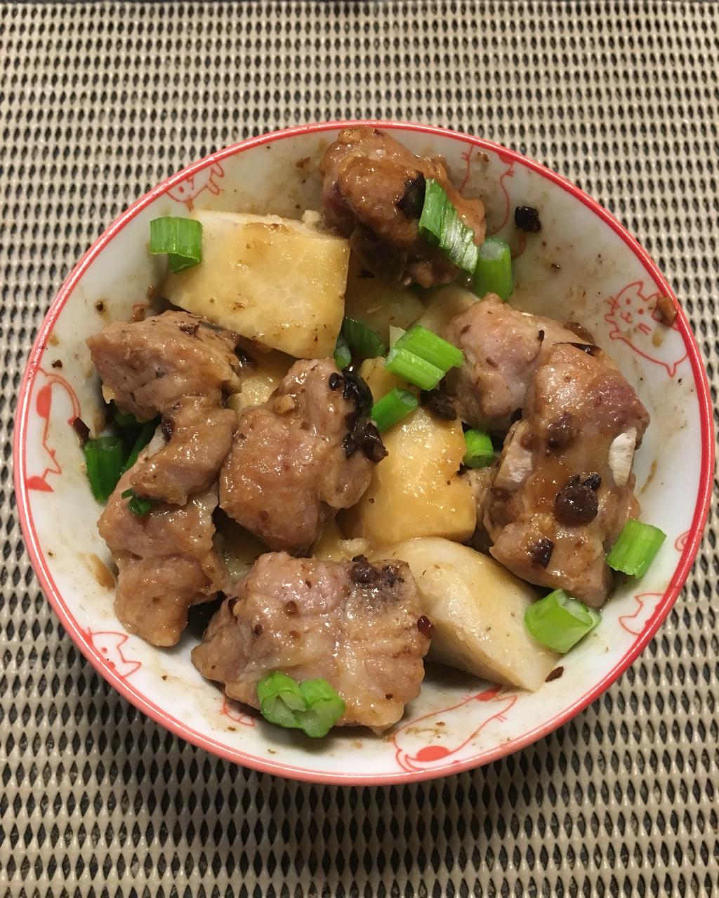 豉汁香芋蒸排骨