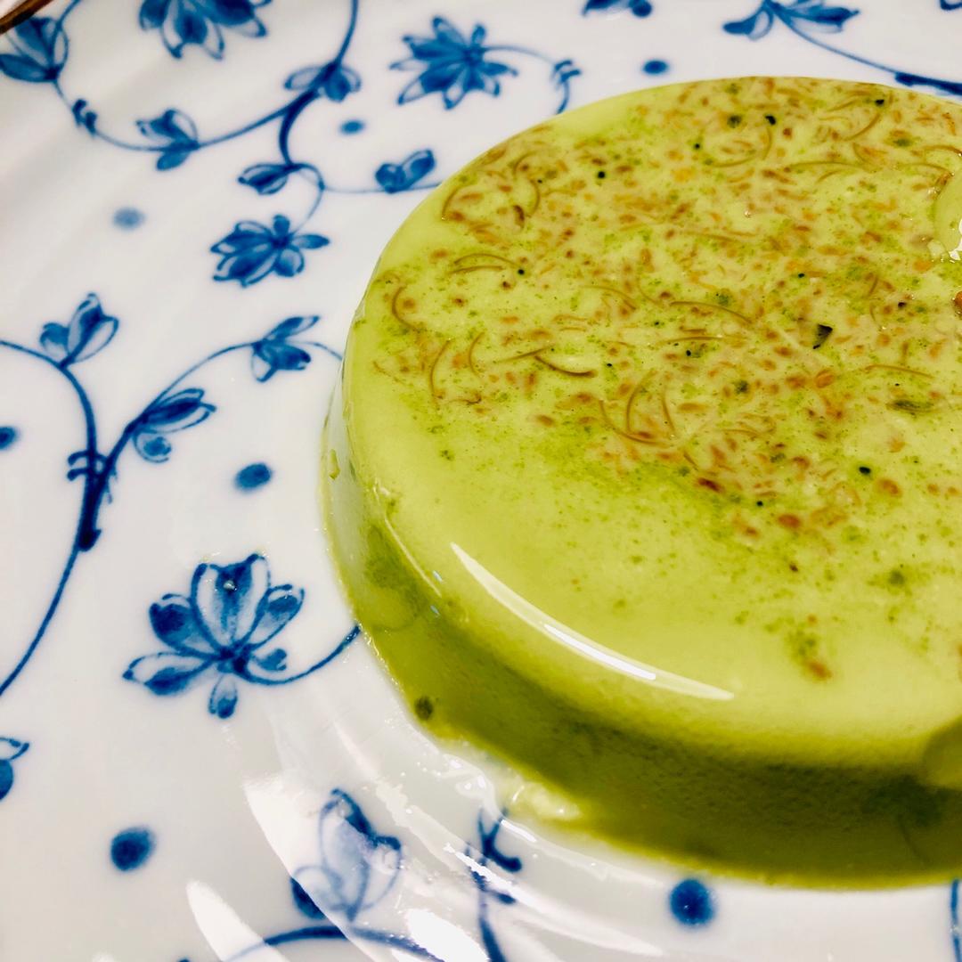 抹茶奶冻