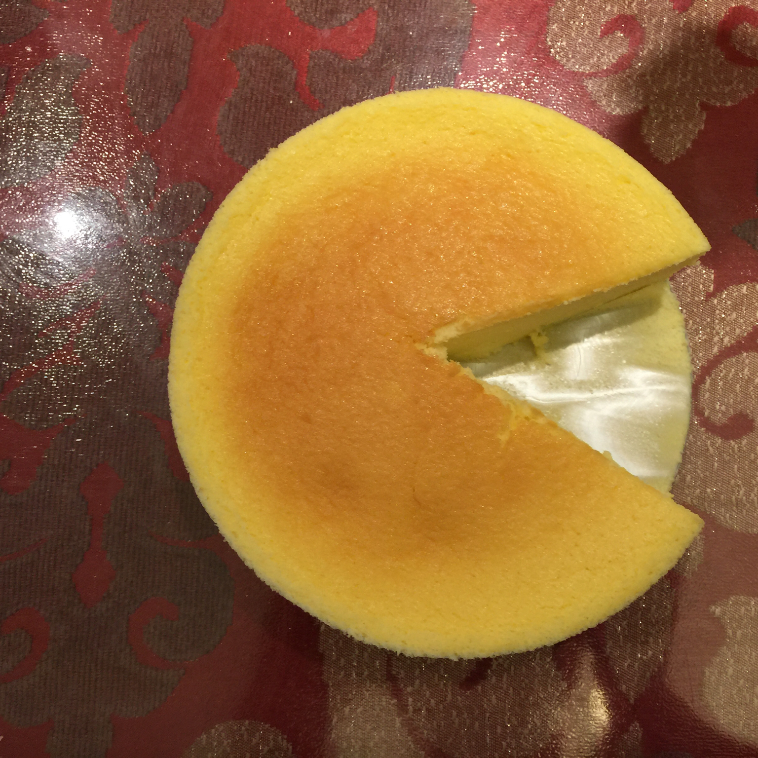 轻乳酪芝士蛋糕6寸#皮黑森林#