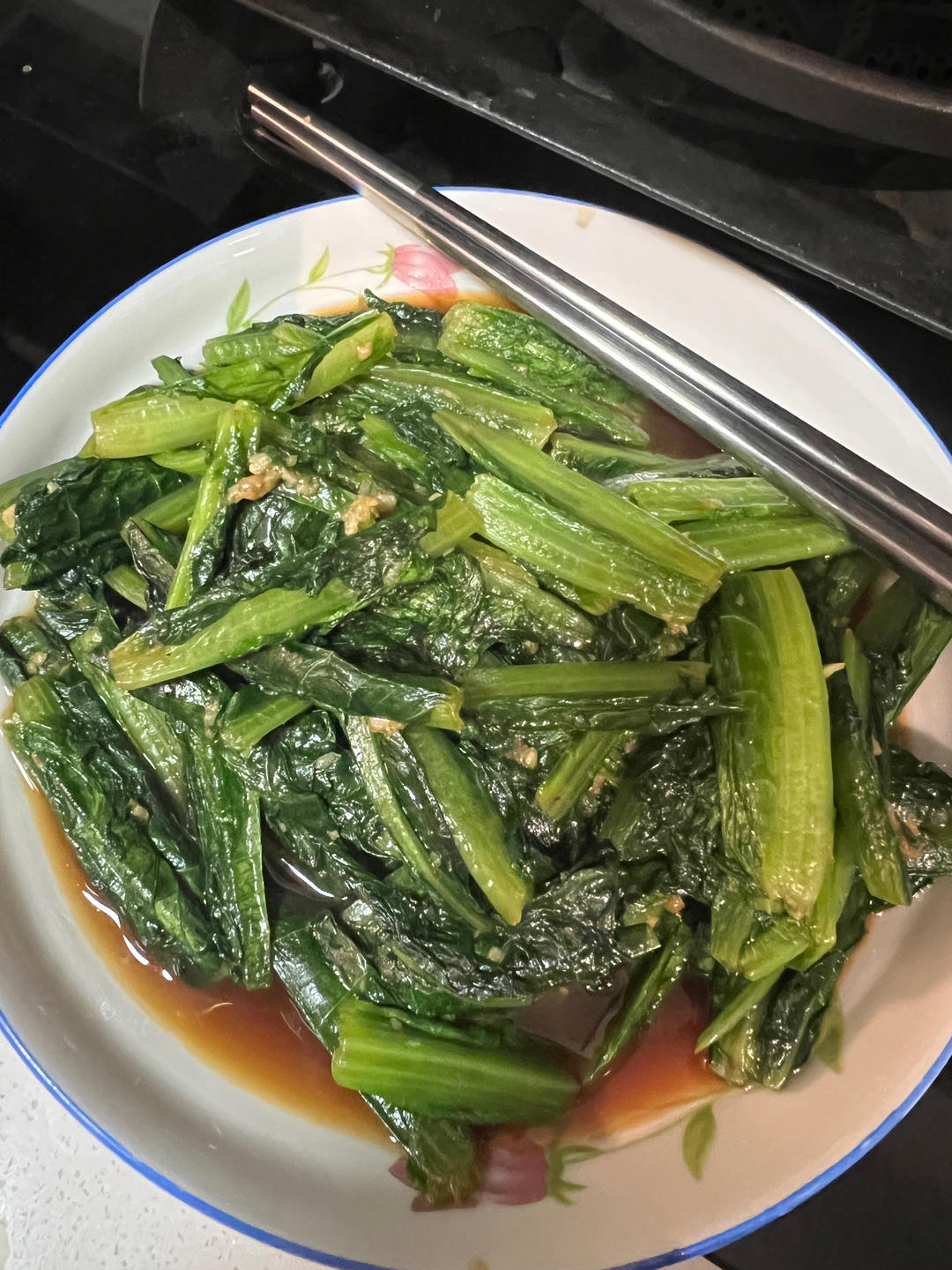 蒜蓉油麦菜（蚝油）