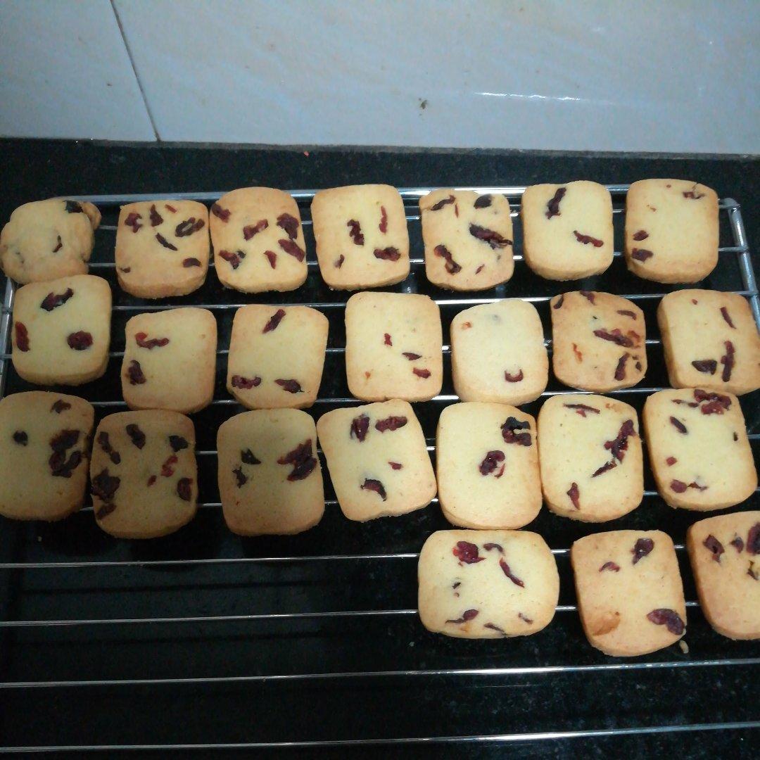 低糖少油版蔓越莓饼干