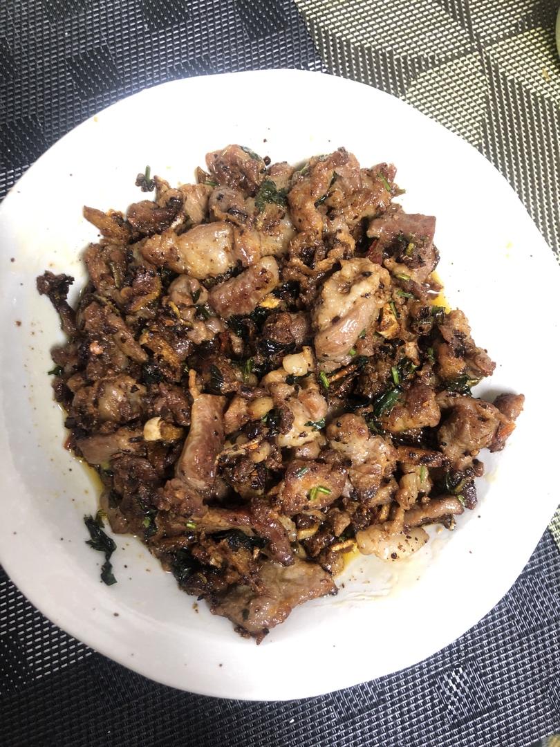 吃不到膻味的比烧烤更好吃的孜然羊肉🐏
