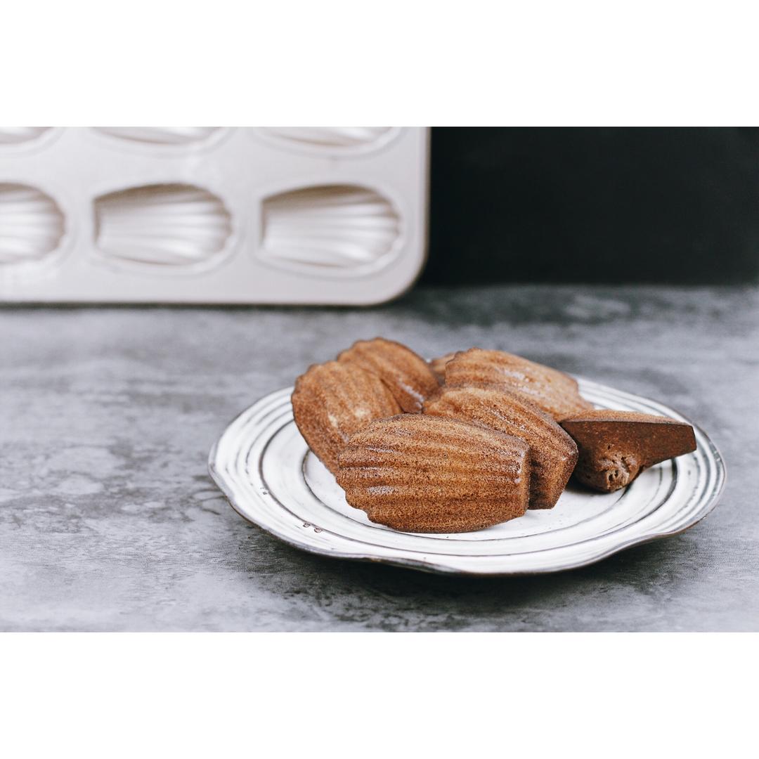 可可花生酱软心玛德琳