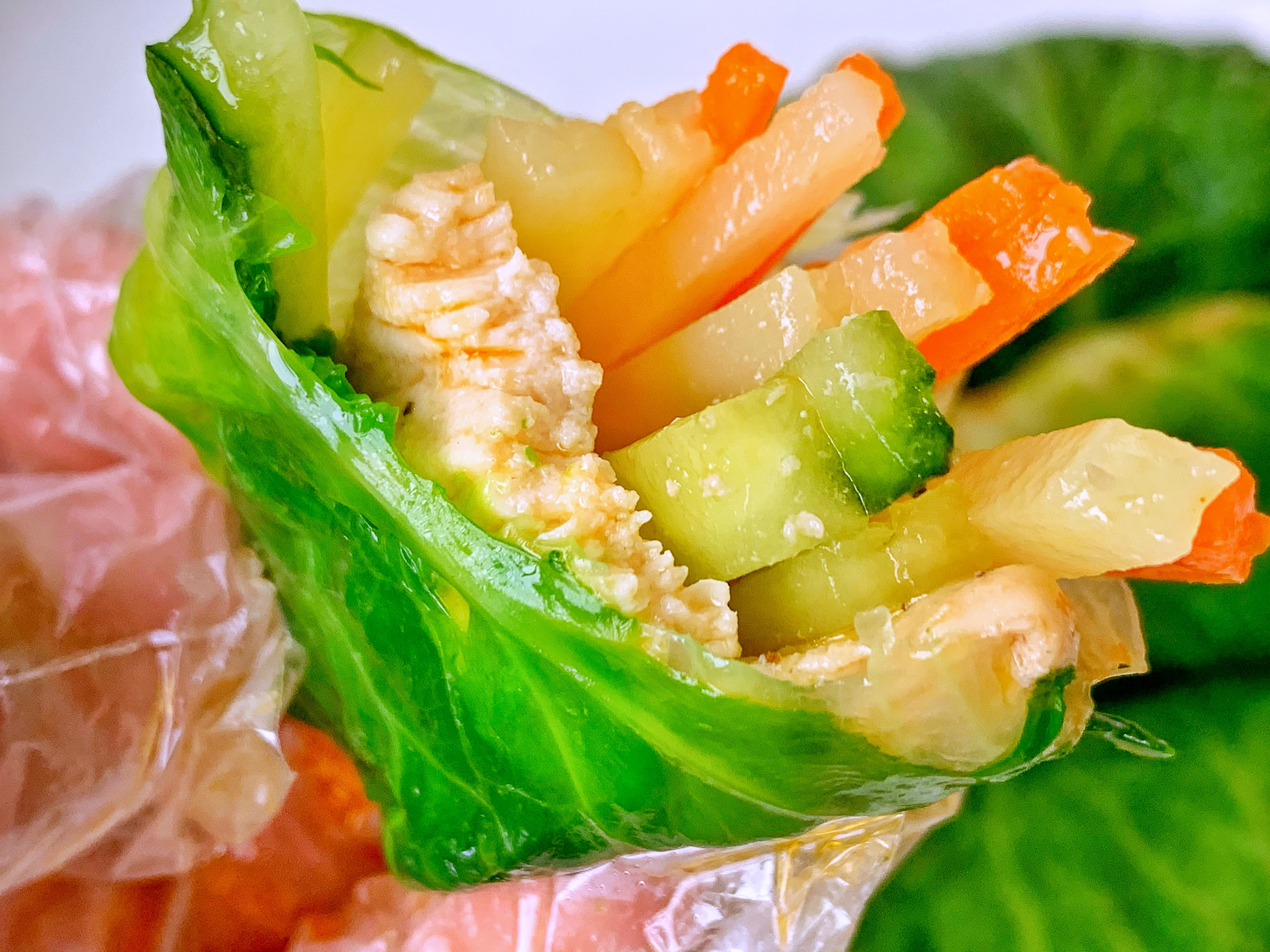 好吃不胖低卡时蔬生菜卷的做法 步骤13