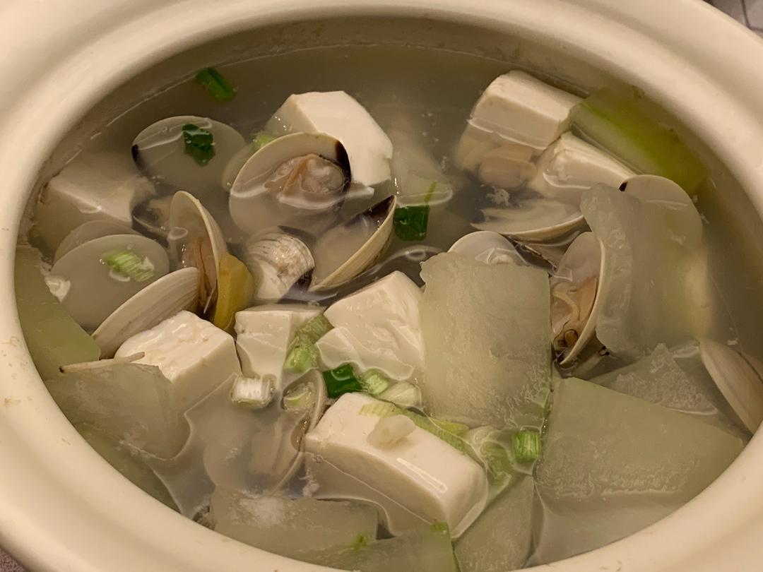 零失败的白贝冬瓜豆腐汤