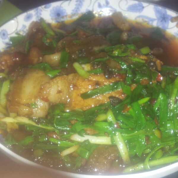 蒜苗回锅肉