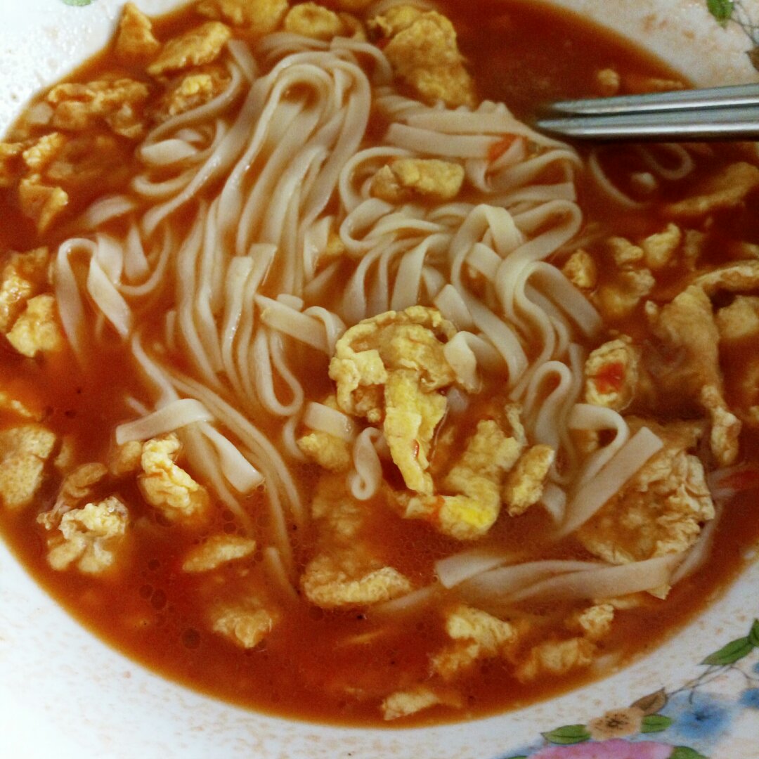 超级入味好吃的番茄鸡蛋面