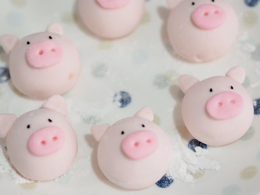 猪猪汤圆卡通汤圆大集合