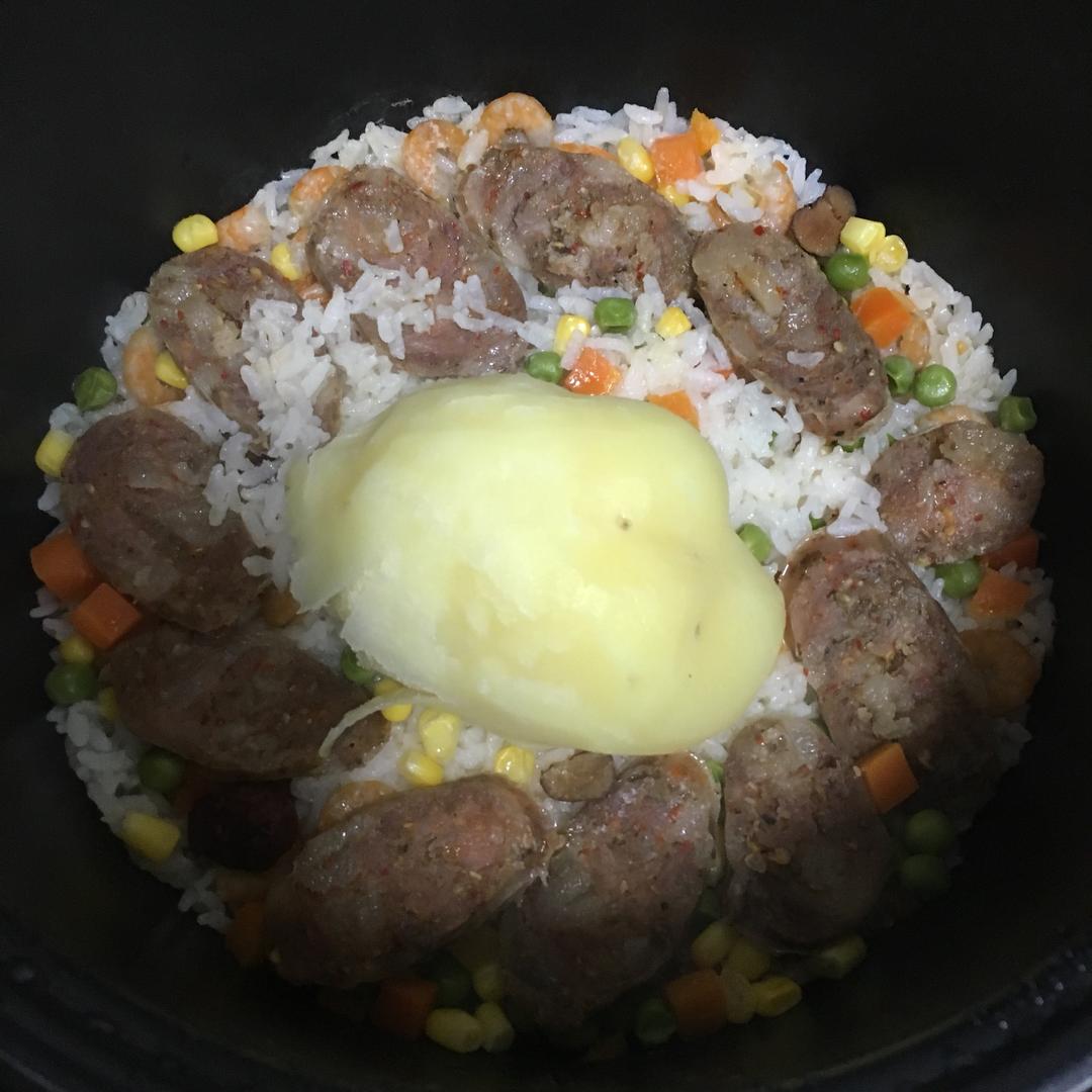 一颗土豆饭（不开火快手餐）的做法