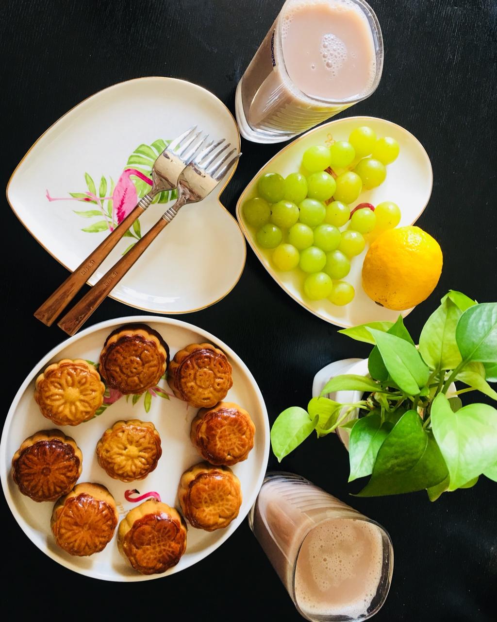 广式月饼——咸蛋黄豆沙月饼（新手版）