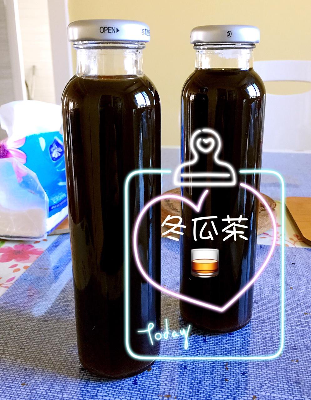 夏日的冬瓜茶