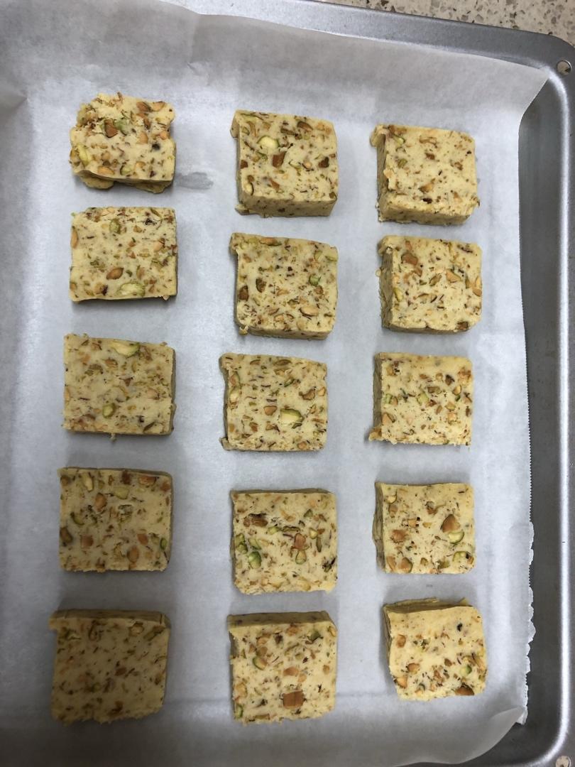 大大饱足感的满满开心果饼干/烘焙视频饼干篇5