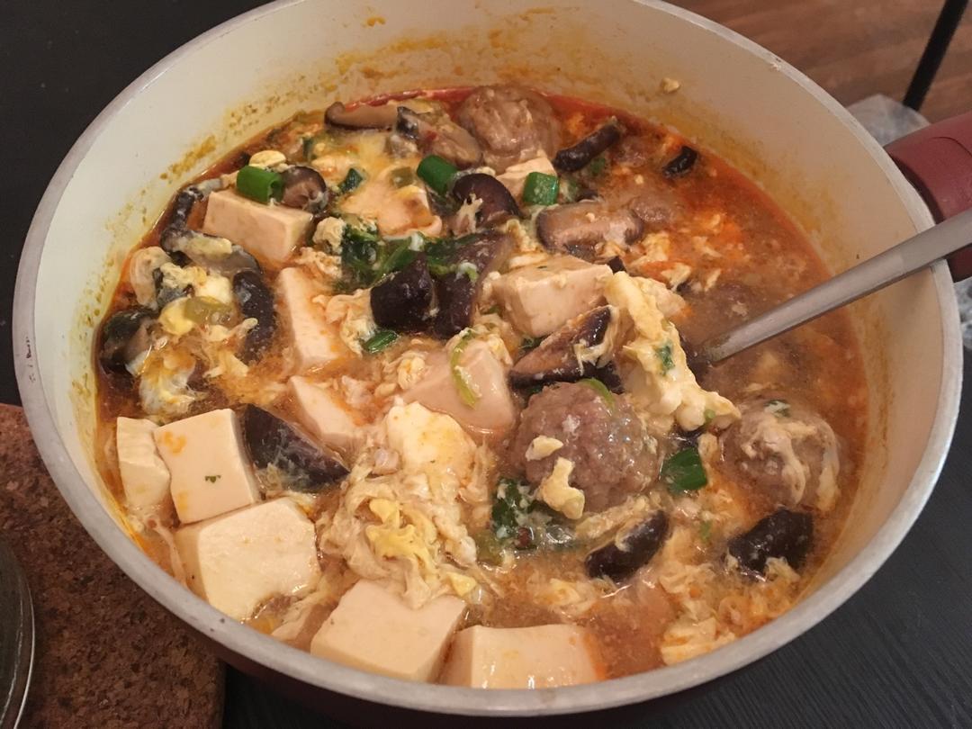 酸辣豆腐汤