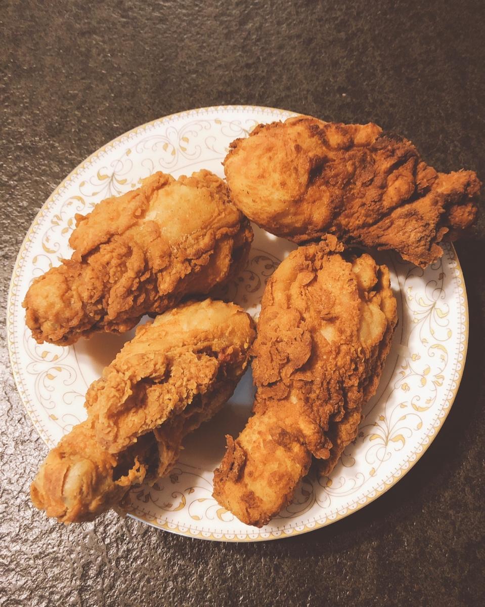 肯德基 肯德基炸鸡腿 捂不热的冰块做的肯德基炸鸡腿
