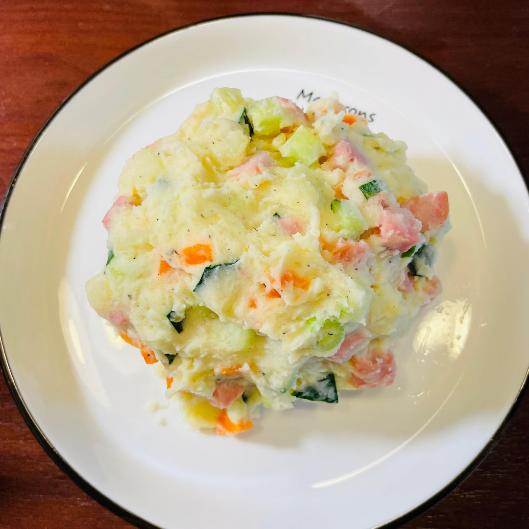 好吃到舔碗的鸡蛋土豆泥沙拉