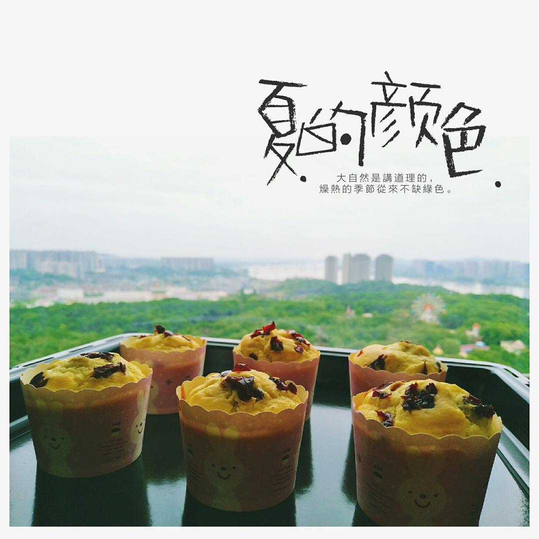 蔓越莓麦芬蛋糕