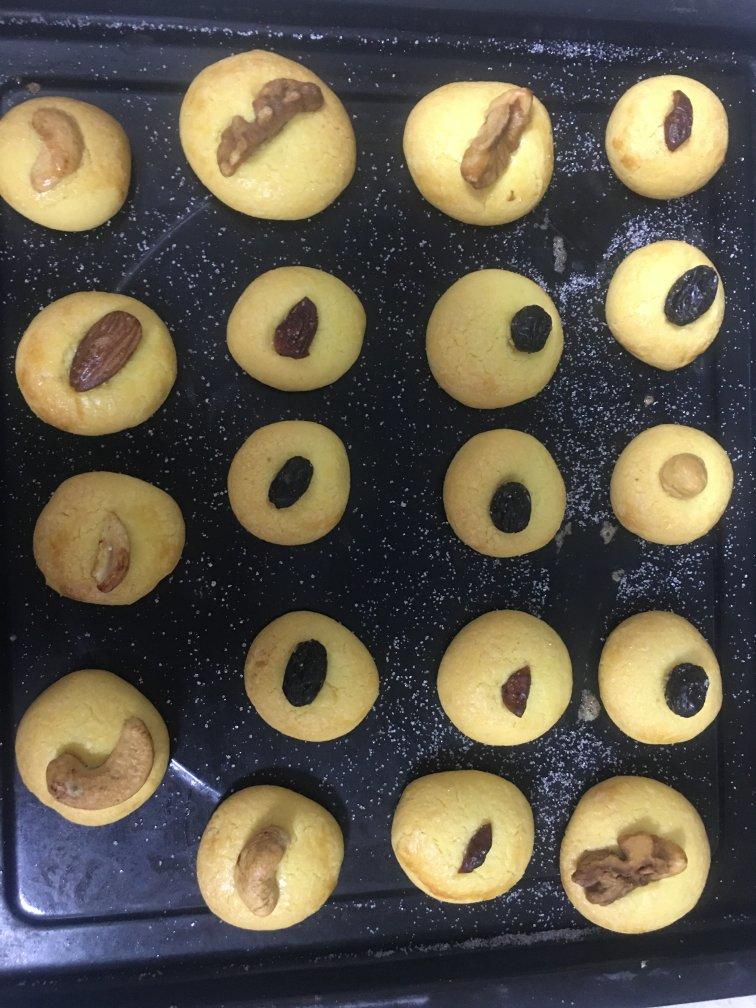 新年伴手礼 快手简单 坚果小饼干